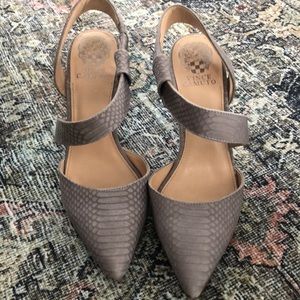 Women’s snake skin pumps